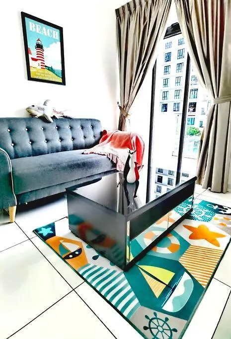 0805 The Platino Paradigm Mall Netflix Balcony By Stay Johor Bahru 0*,  Malaysia